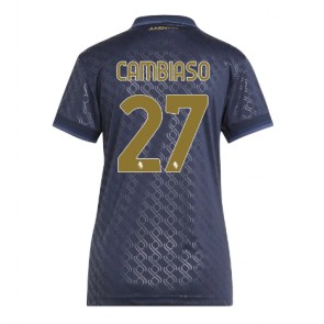 Juventus Andrea Cambiaso #27 Dámské Alternativní Dres 2024-25 Krátký Rukáv